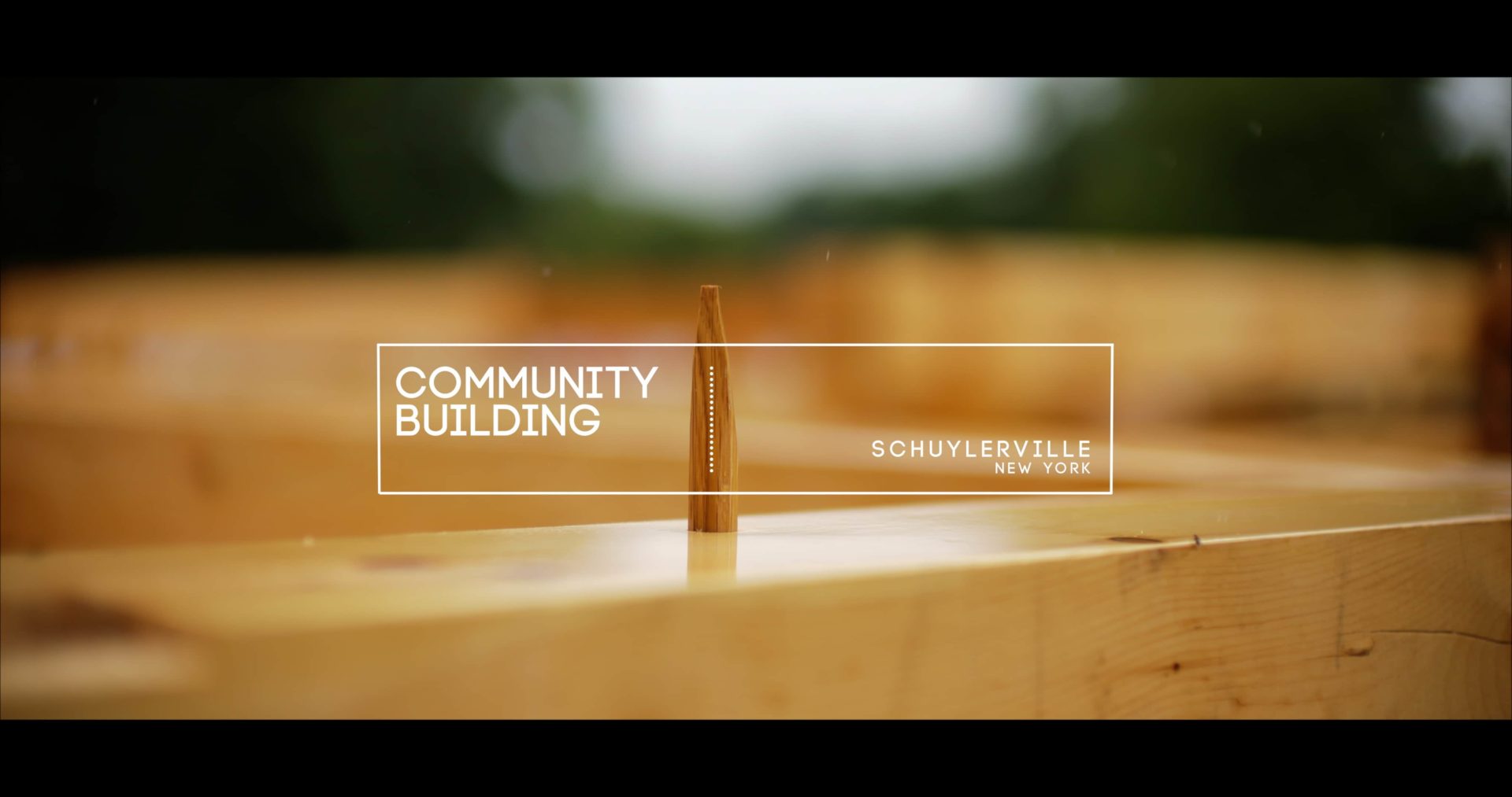 Schuylerville NY Timber Frame Video