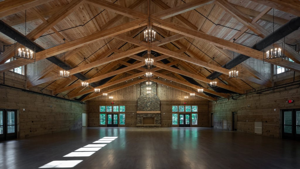 Timber Frame Scissor Truss