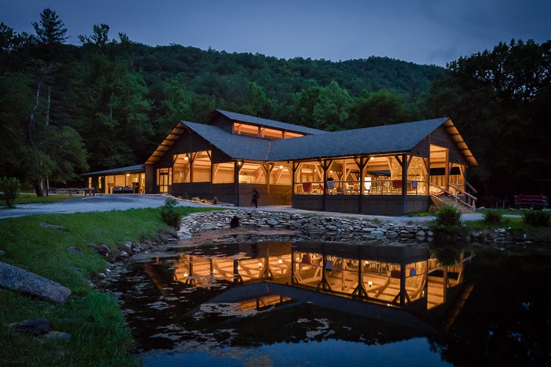 Timber Frame Camp Brevard NC