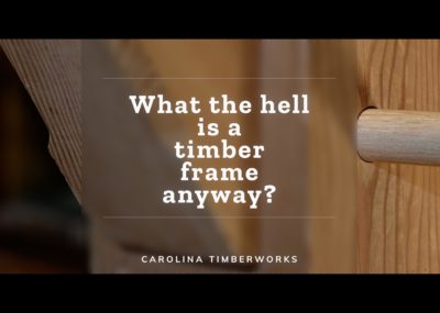 What is a timber frame