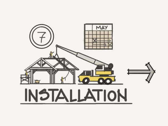 Timber Frame Installation